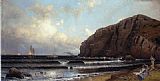 Alfred Thompson Bricher Canvas Paintings - Cushing Island Portland Harbor